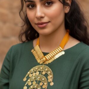 four layer heritage necklace in original stainless steel